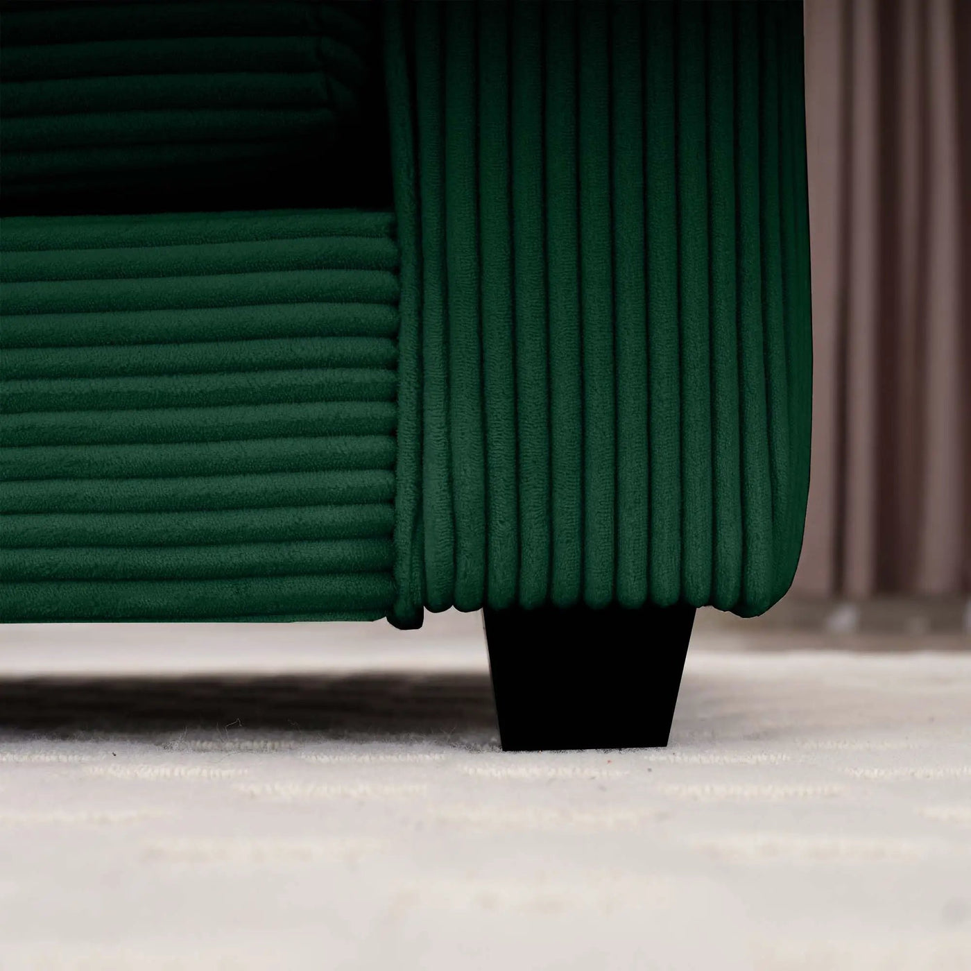 Classic Modern Comfortable Single Chair Deep Seat Sofa With Footstool by HouseOfZazla