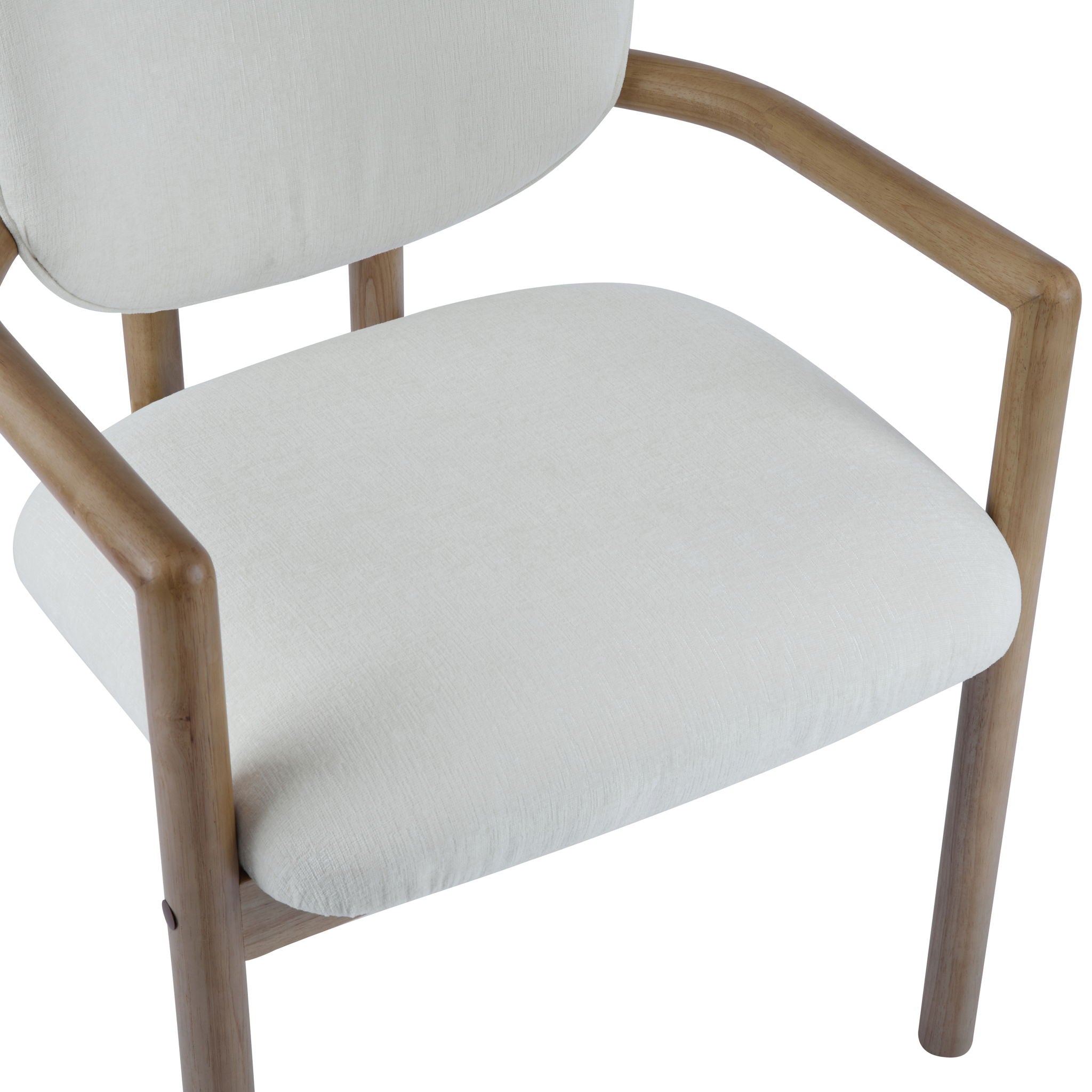 Upholstered Arm Dining Chairs (Set of 2) by HouseOfZazla