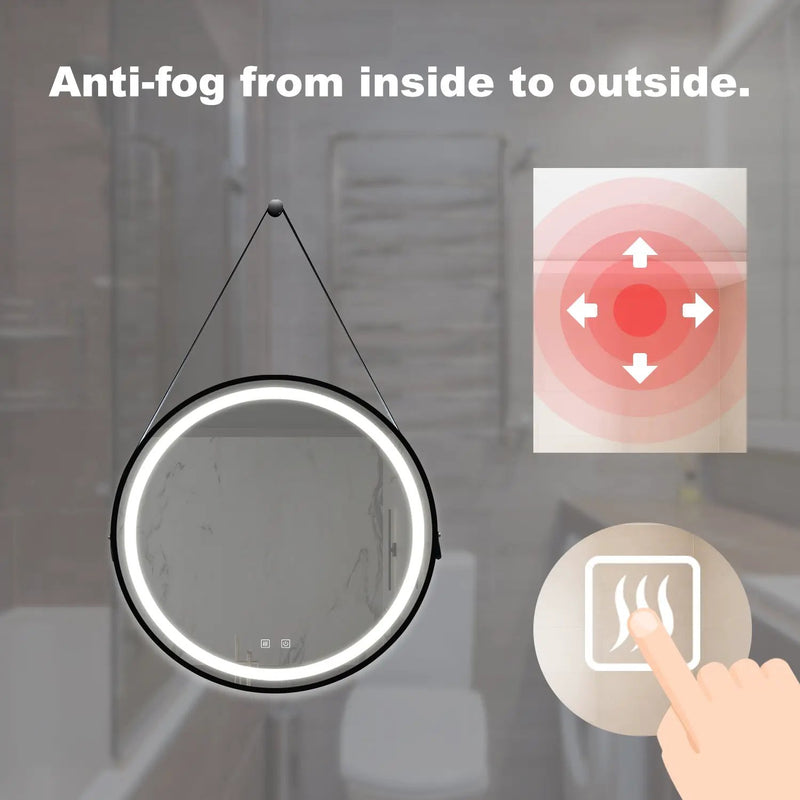 32-Inch Classy LED Bathroom Vanity Mirror by HouseOfZazla