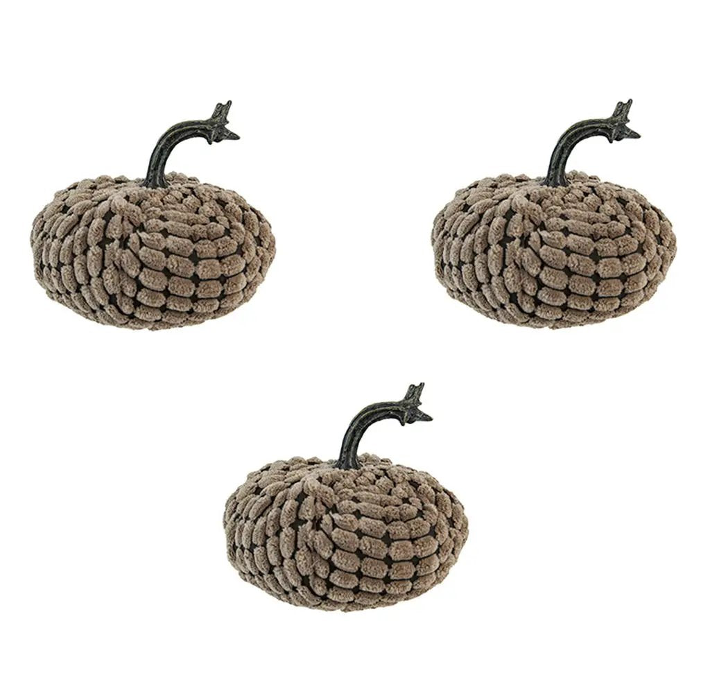 Weighted Pumpkin Ornament Decor For Holiday Harvest Festival Fall Festival & Thanksgiving by HouseOfZazla