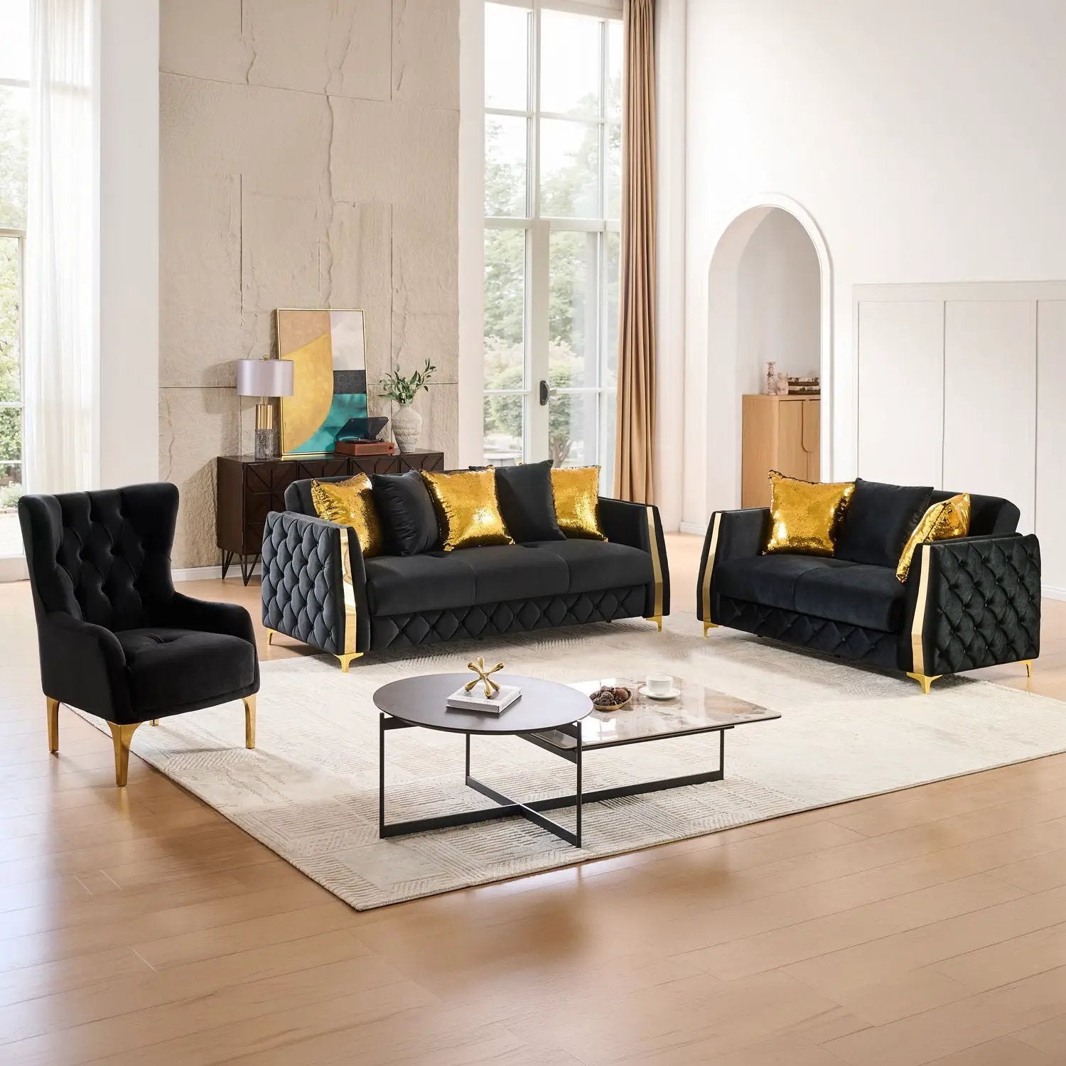 Lippa - Living Room Set by HouseOfZazla