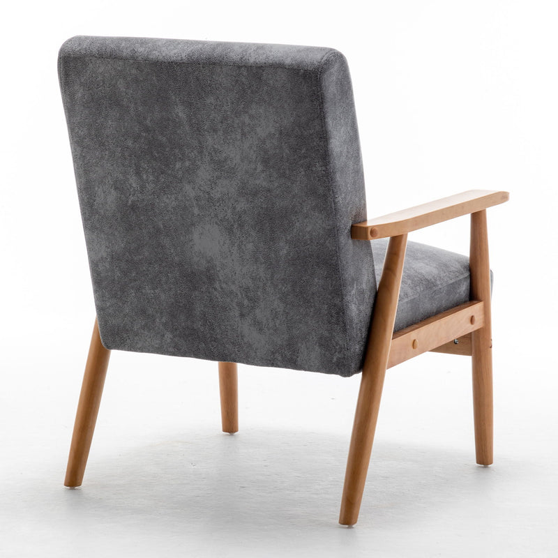 Wide Classic Mid-Century Modern Arm Chair by HouseOfZazla