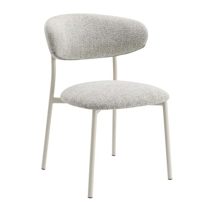 Kalam - Side Chair (Set of 2) - Gray Fabric & Beige by Unique Piece Furniture