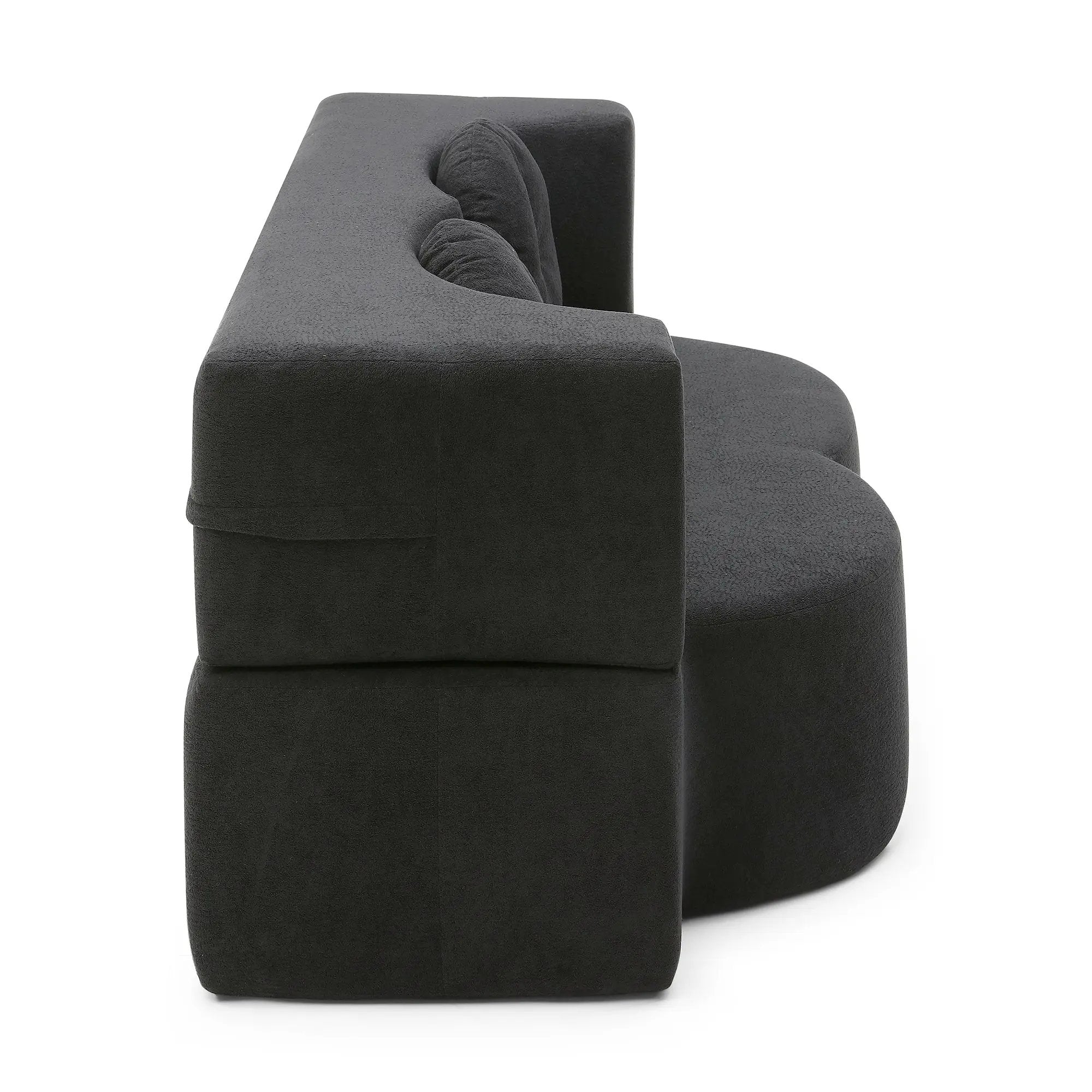 2-in-1 Folding Sofa Bed with Pillow by HouseOfZazla