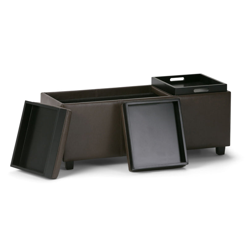 Avalon - Upholstered Storage Ottoman by HouseOfZazla