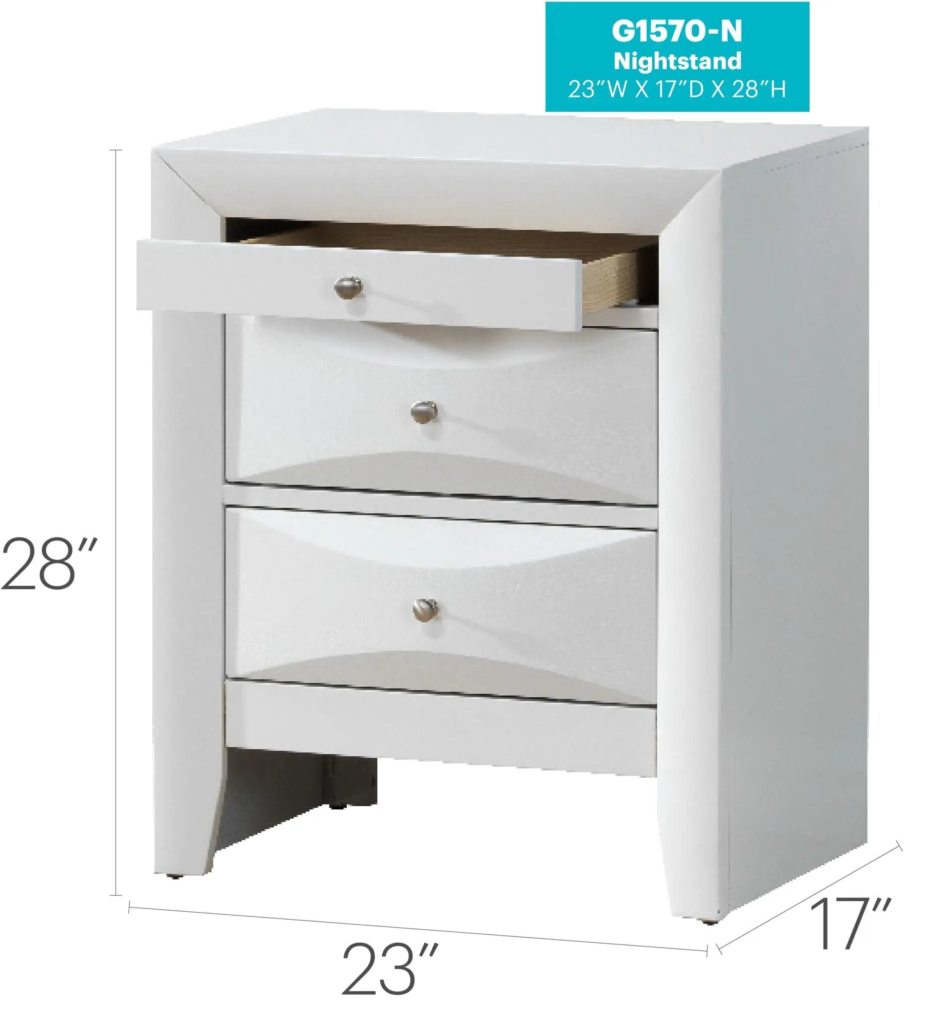 Modern Design Nightstand by HouseOfZazla