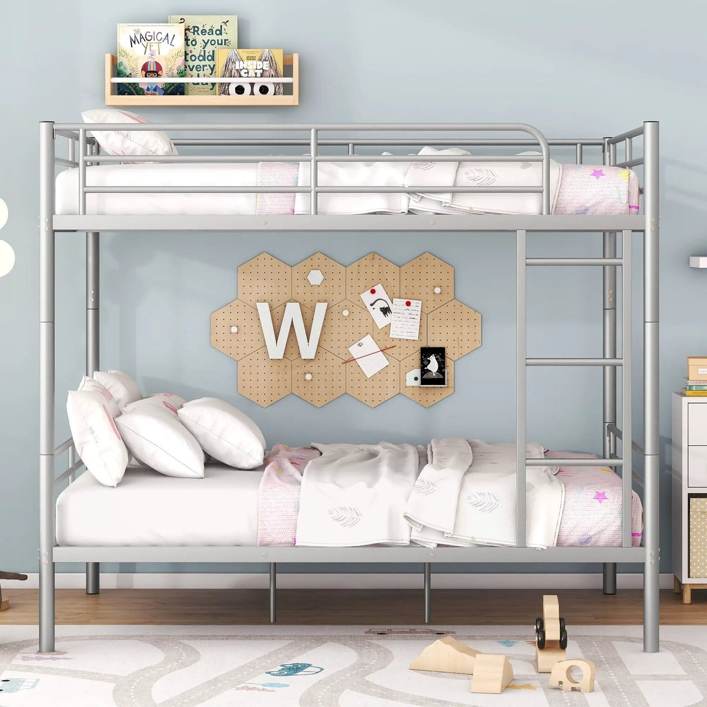Steel Construction Bunk Bed by Unique Piece Furniture