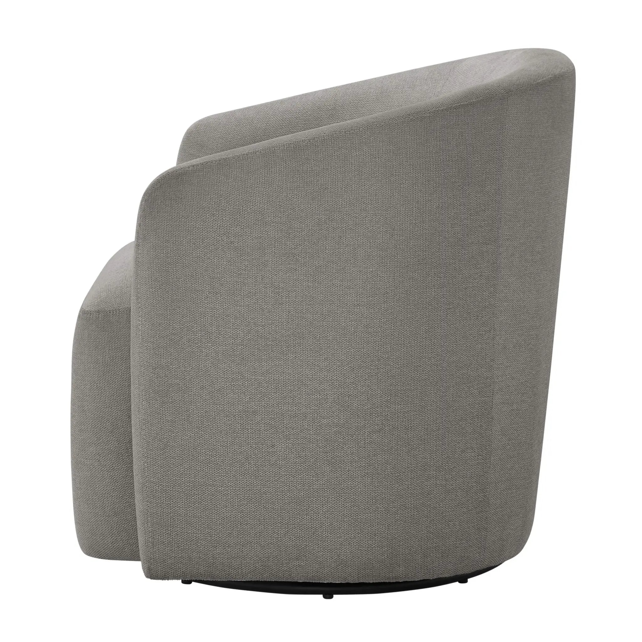 Ardena - Modern Swivel Barrel Chair by HouseOfZazla