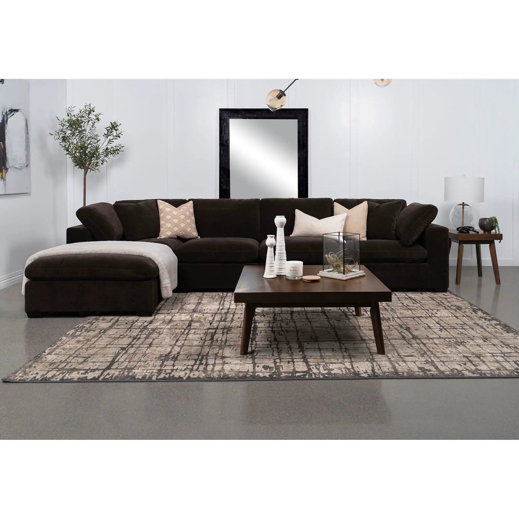 Zachary - Upholstered Ottoman