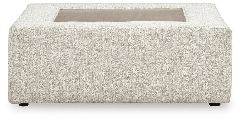 Ashbourne Estate - Oversized Accent Ottoman - Snowstone by Unique Piece Furniture