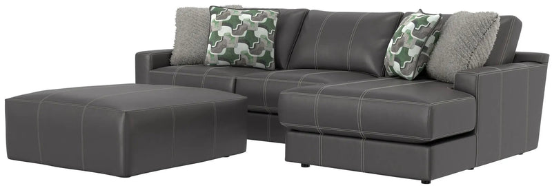 Minori - Italian Leather Sofa / Chaise And Cocktail Ottoman by Unique Piece Furniture