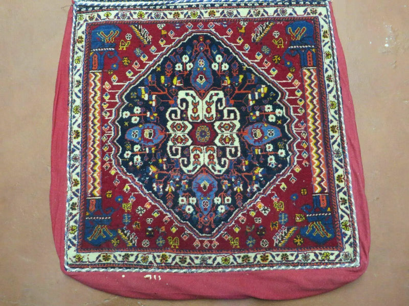 2'X 4' Antique Handmade Turkish Floral Oriental Wool Rug Pillow Case Cushion by Jewel Rugs