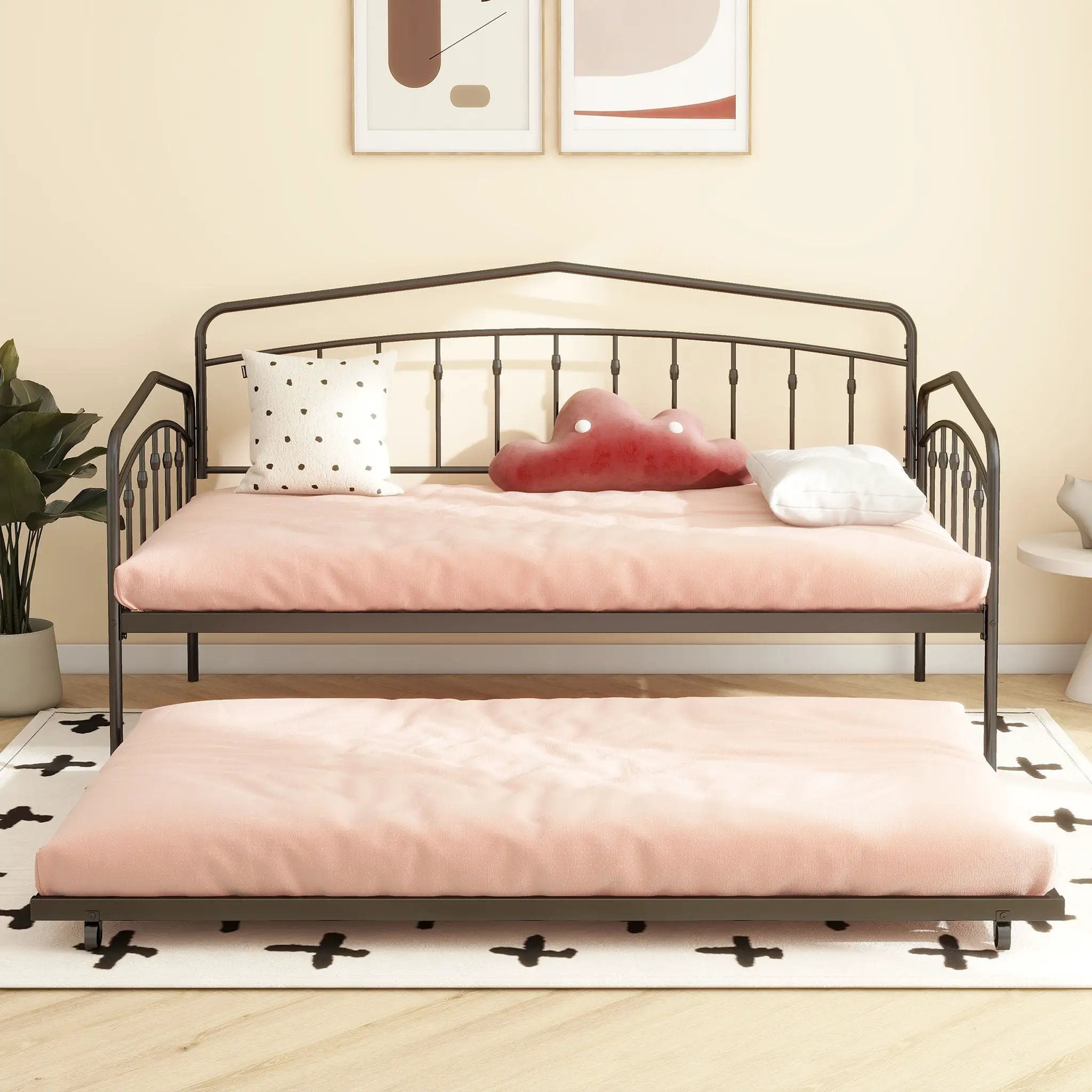 Fox - Daybed With Twin Trundle by HouseOfZazla