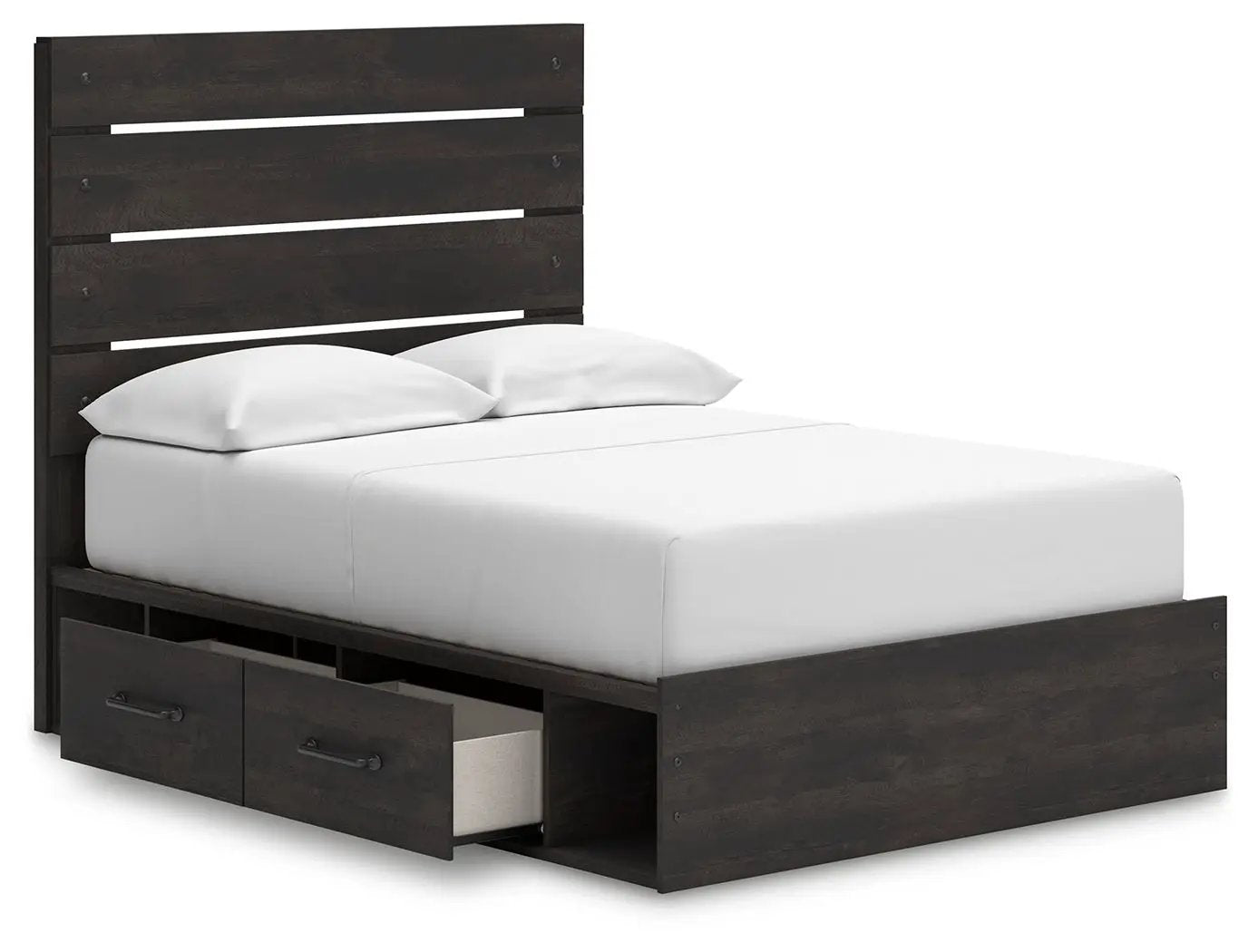 Hollivern - Panel Bed With Storage by Unique Piece Furniture