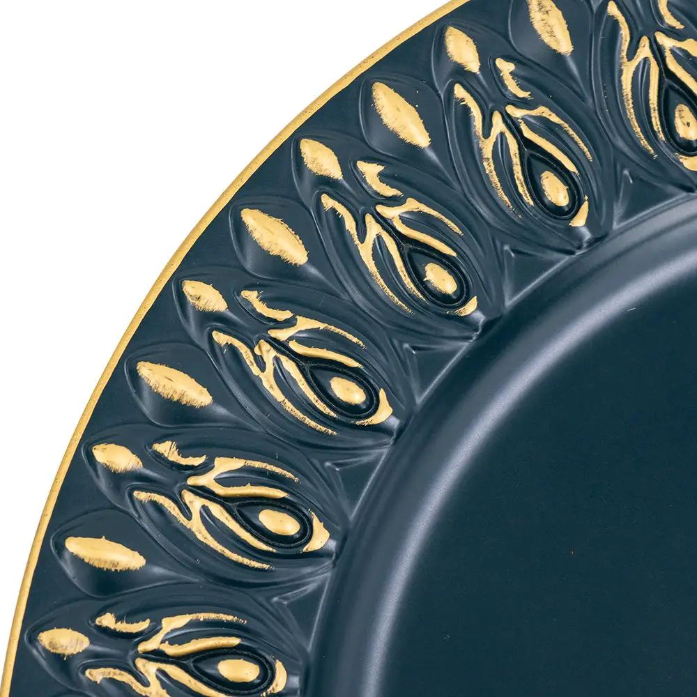 Elegant Plastic Charger Plate (Set of 8) by Unique Piece Furniture