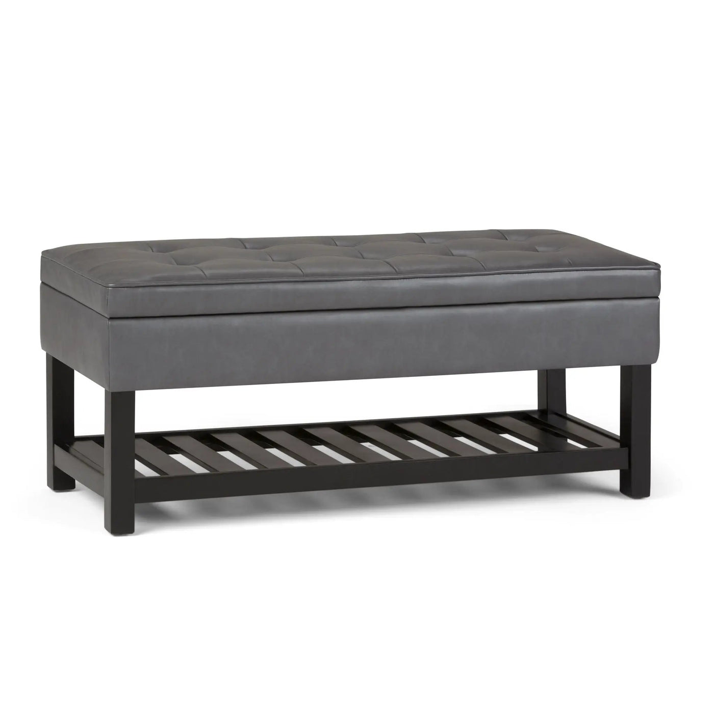 Cosmopolitan - Storage Ottoman Bench With Open Bottom by Unique Piece Furniture