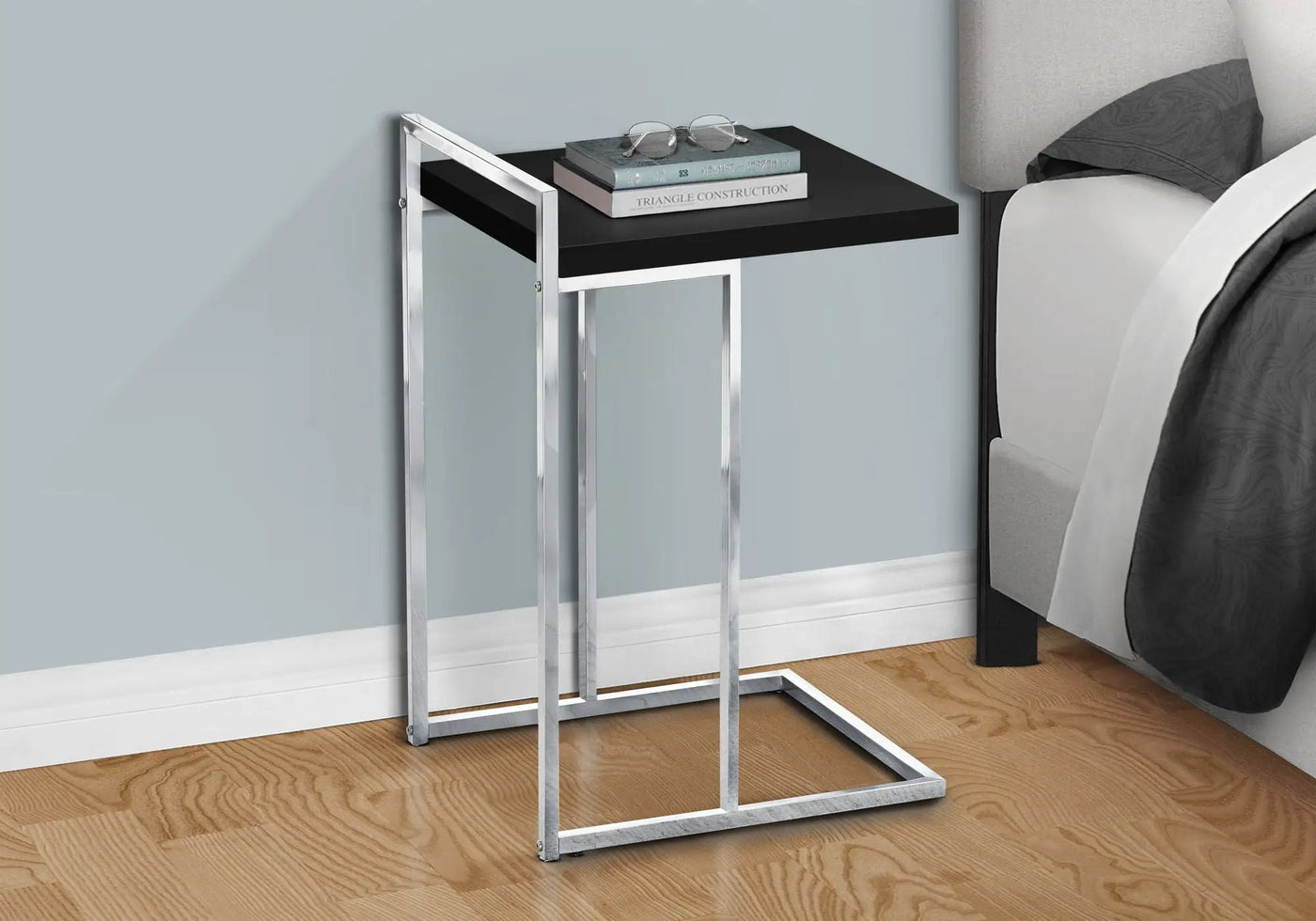 C-Shaped Accent Table, Contemporary & Modern by HouseOfZazla