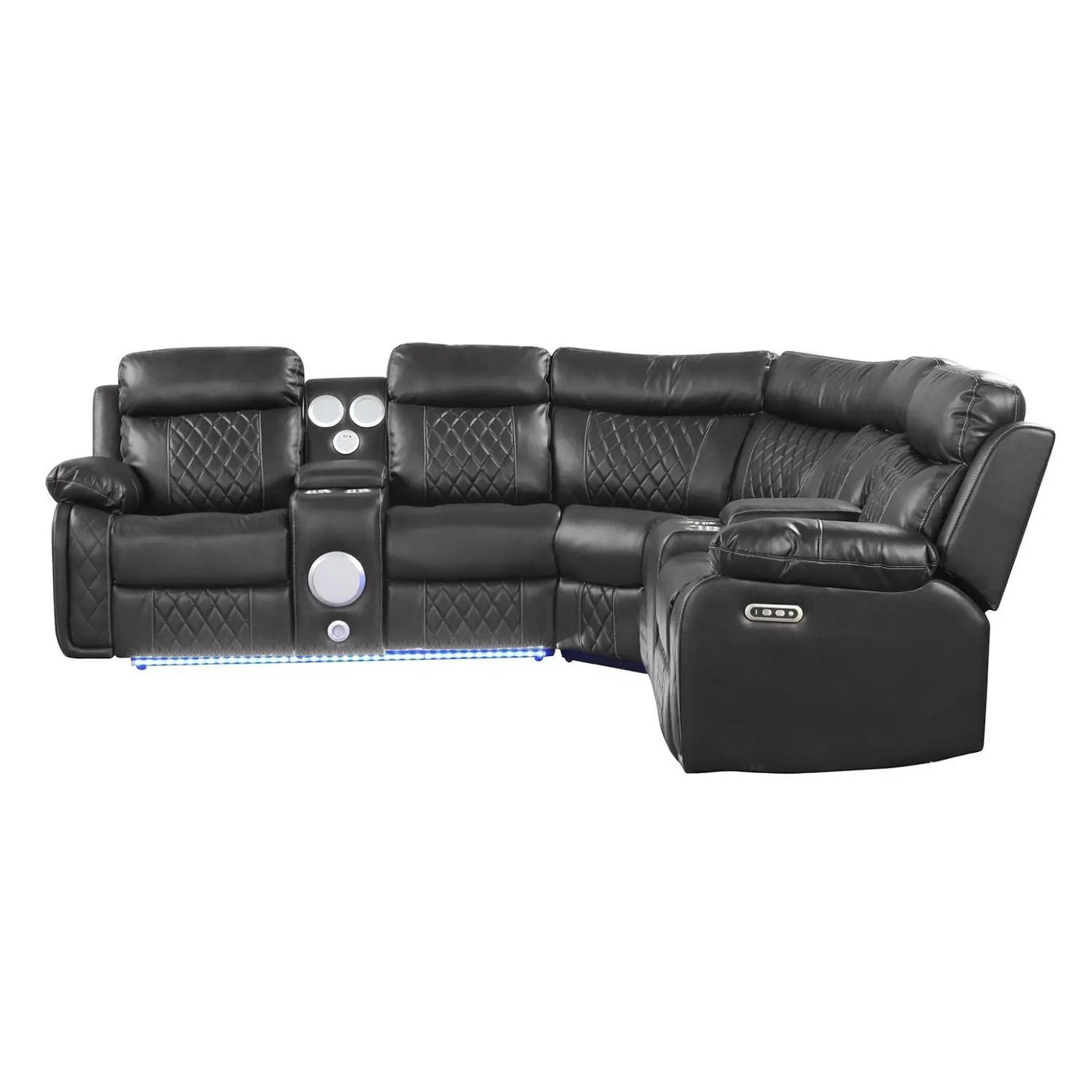 Lacrosse - Power Reclining Sectional Sofa by HouseOfZazla