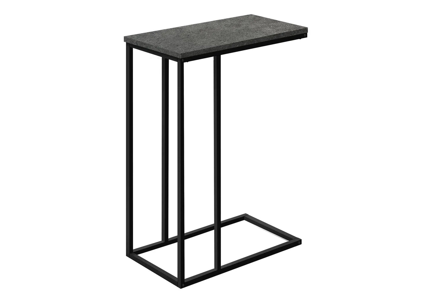 Accent Table, C-Shaped, Space-Saving Functionality by HouseOfZazla