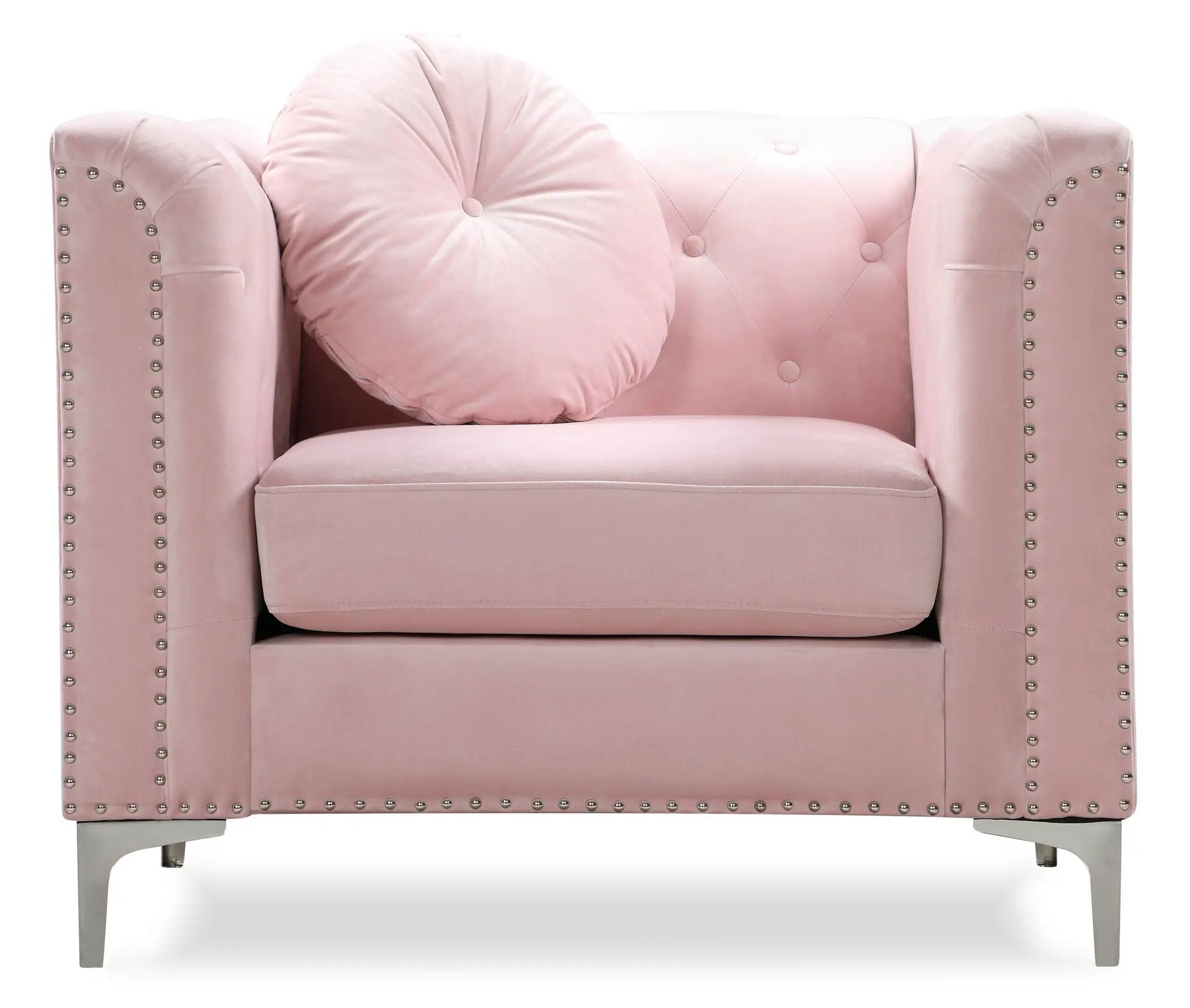 Contemporary Sloped Arm Chair by Unique Piece Furniture