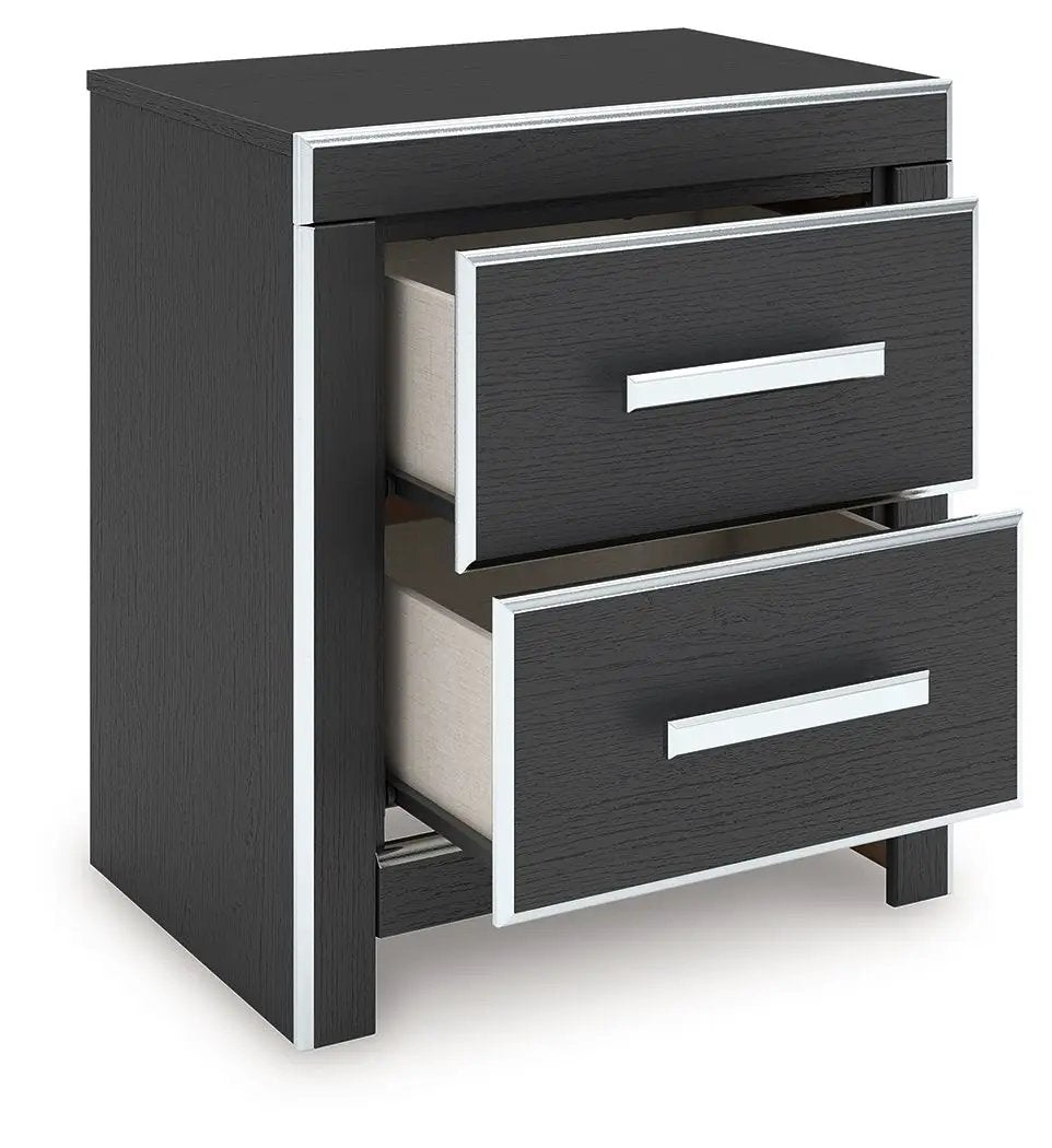 Zuraleus - Two Drawer Night Stand by Unique Piece Furniture
