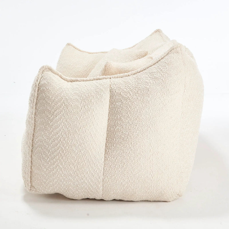 Comfortable Dual Beanbag Chair With High Resilience Foam Core For 2 People by HouseOfZazla