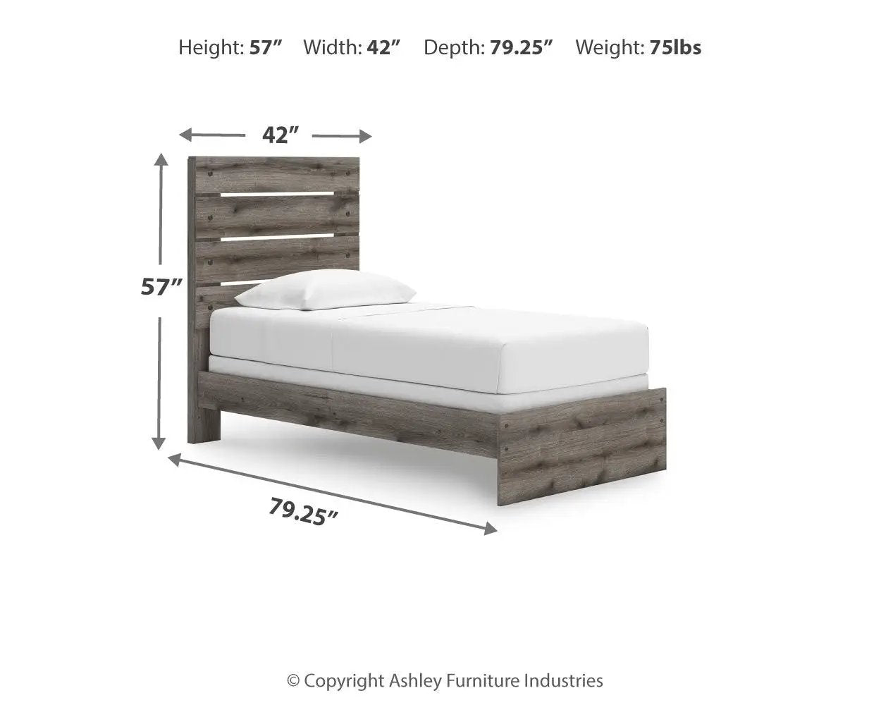 Graystorm - Panel Bed by Unique Piece Furniture