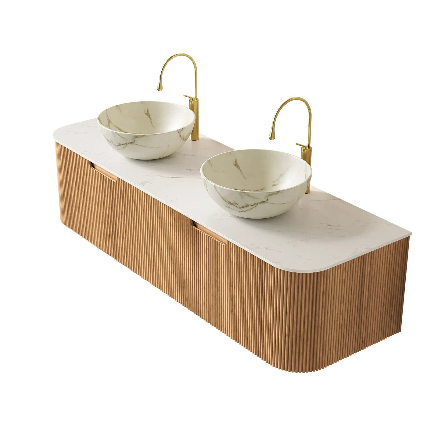 Dina 60" Bathroom Vanity & Sinks by HouseOfZazla