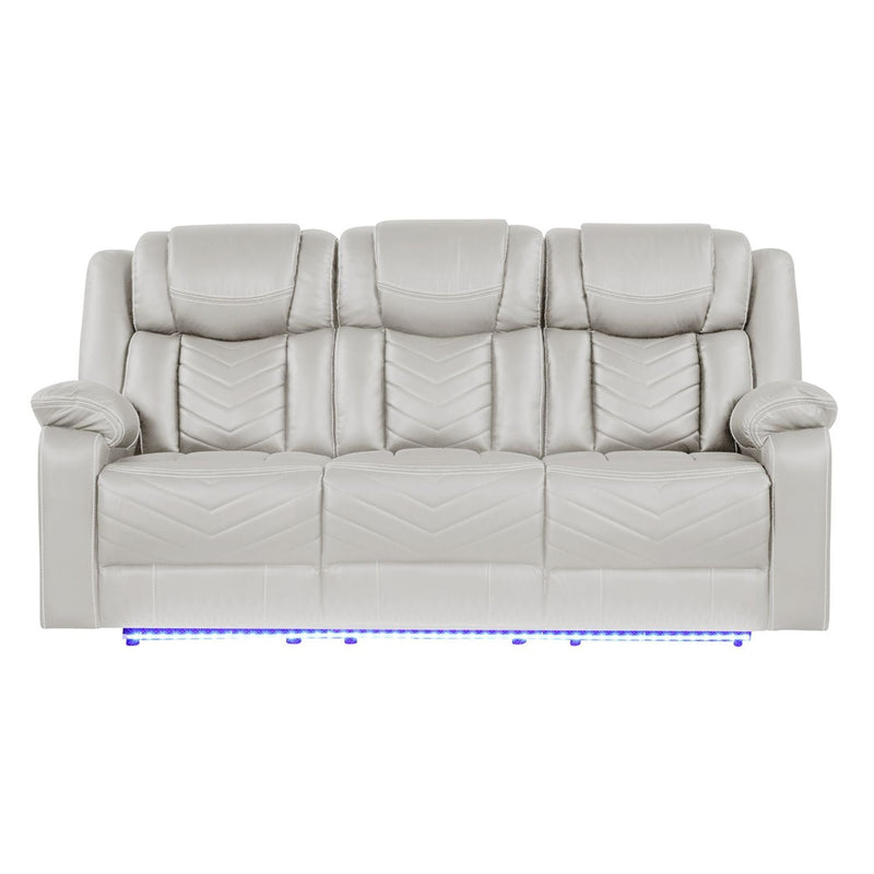 Challenger - LED Power Recliner Sofa