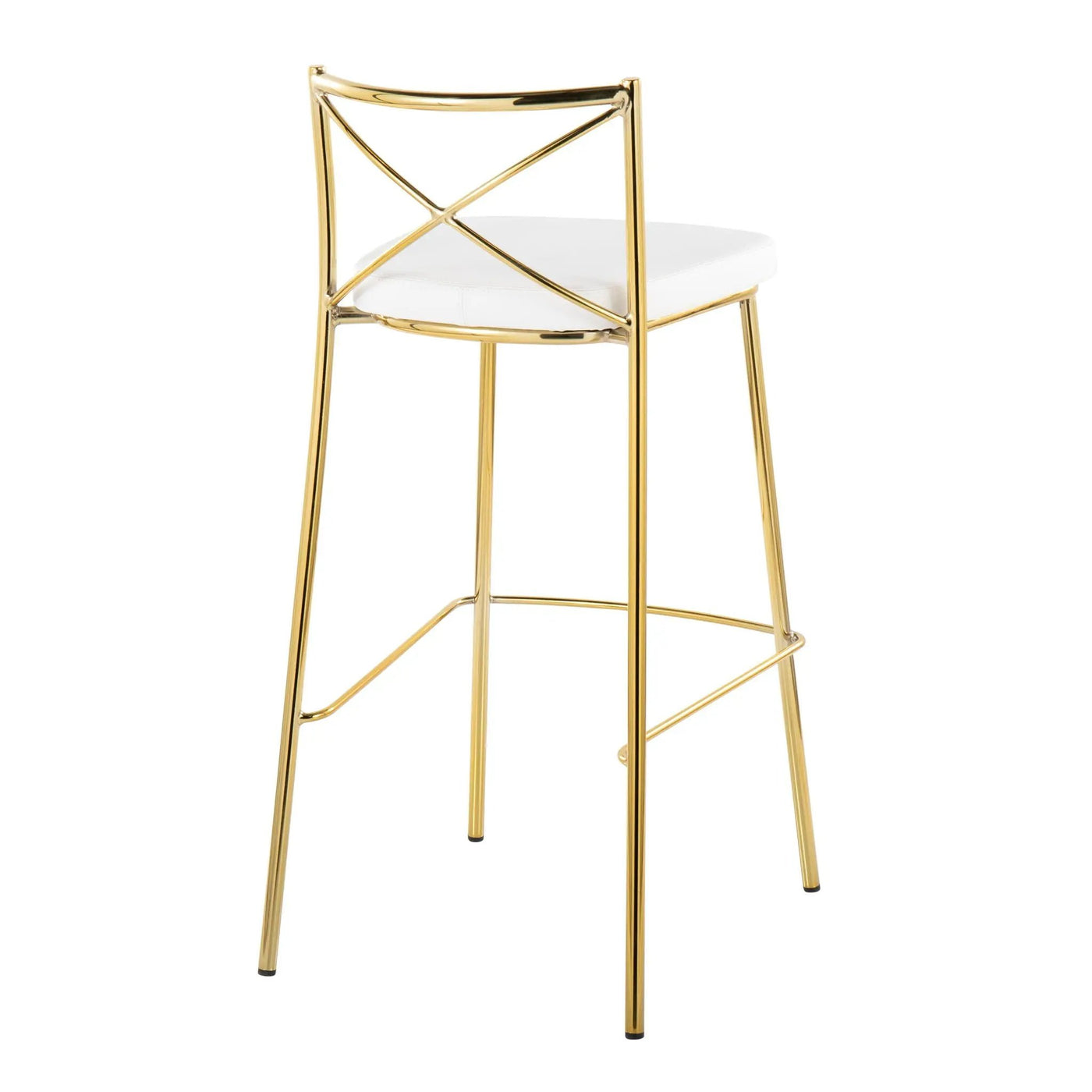 Modern Charlotte - Contemporary Fixed Height Barstool (Set of 2) by HouseOfZazla