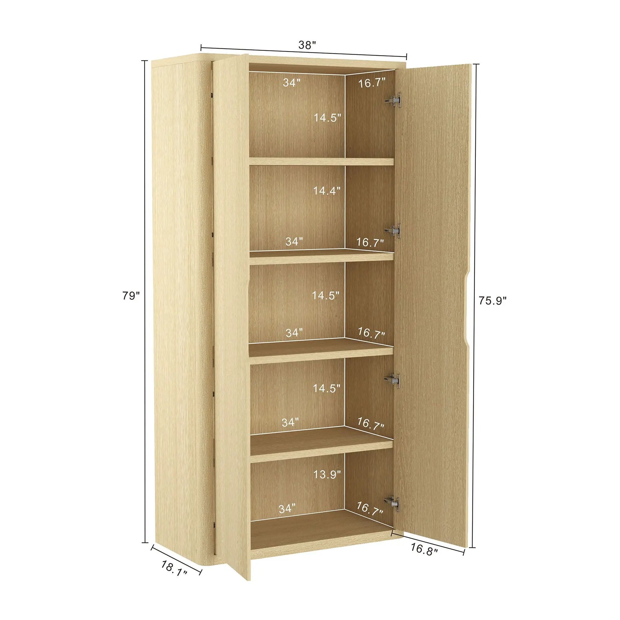 Rivington - Bookcase Cabinet by HouseOfZazla