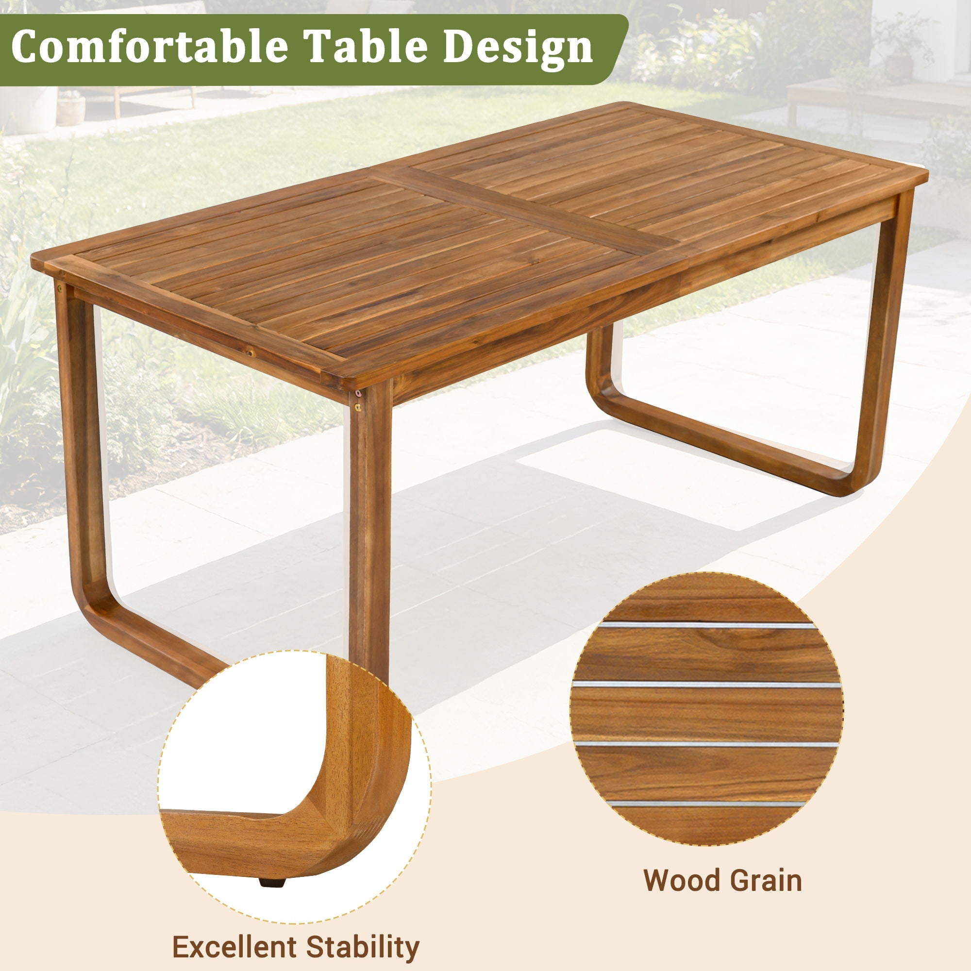 7 Piece Outdoor Patio Dining Set With Removable Cushions by HouseOfZazla