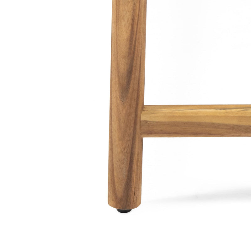 Cambria Rustic 3 Seater Bench - Teak by HouseOfZazla