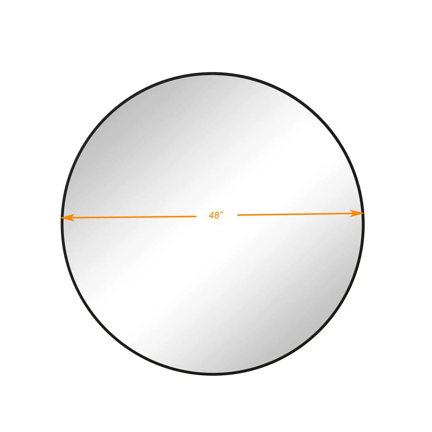 Wall Circular Mirror Metal Framed Mirror Round Vanity Mirror Dressing Mirror, For Bathroom, Living Room, Bedroom Wall Decor by HouseOfZazla