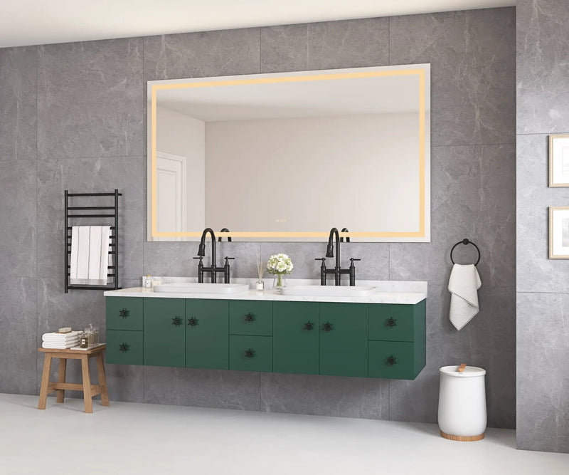 84 x 48 Inch LED Bathroom Mirror by HouseOfZazla