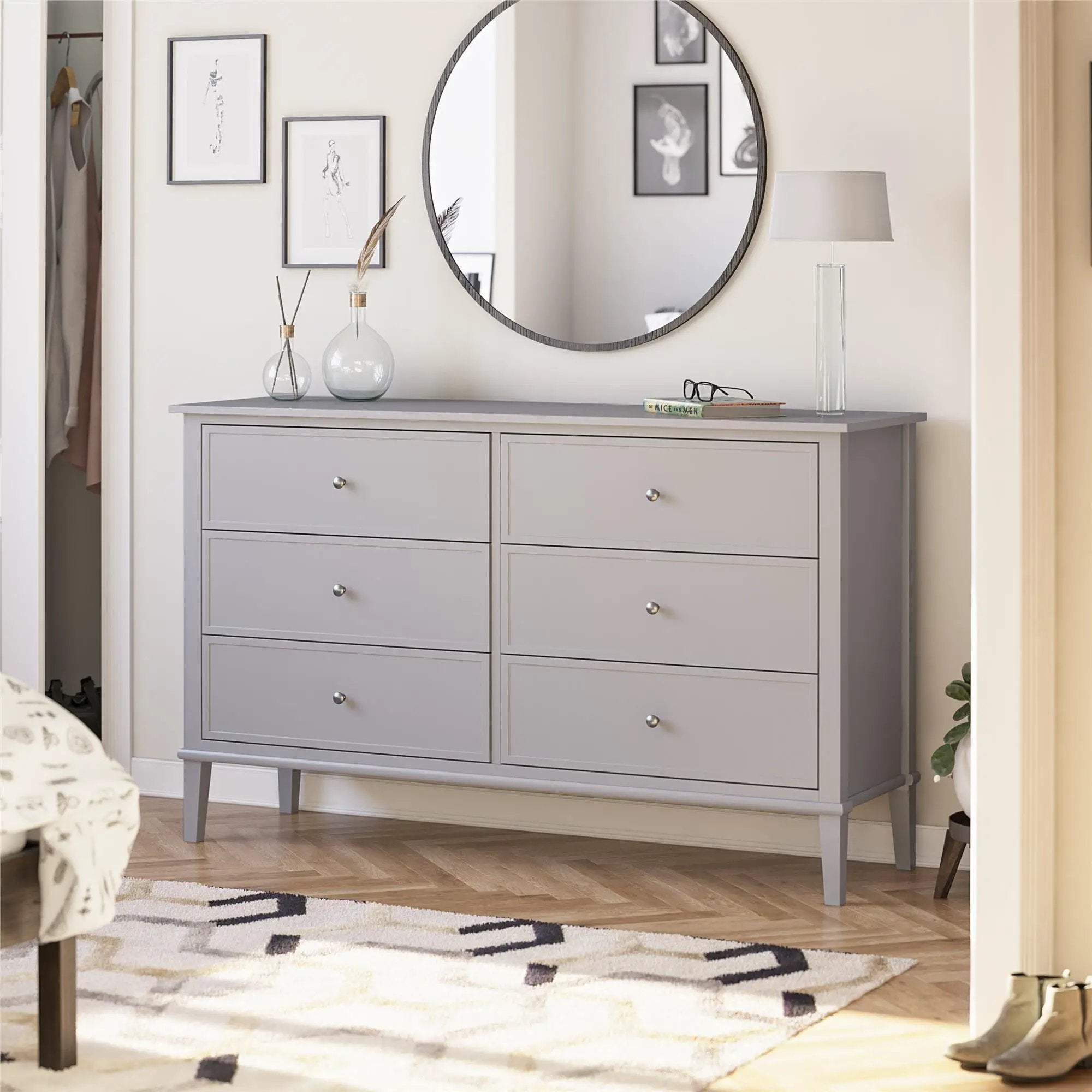 Franklin - 6 Drawer Dresser by Unique Piece Furniture