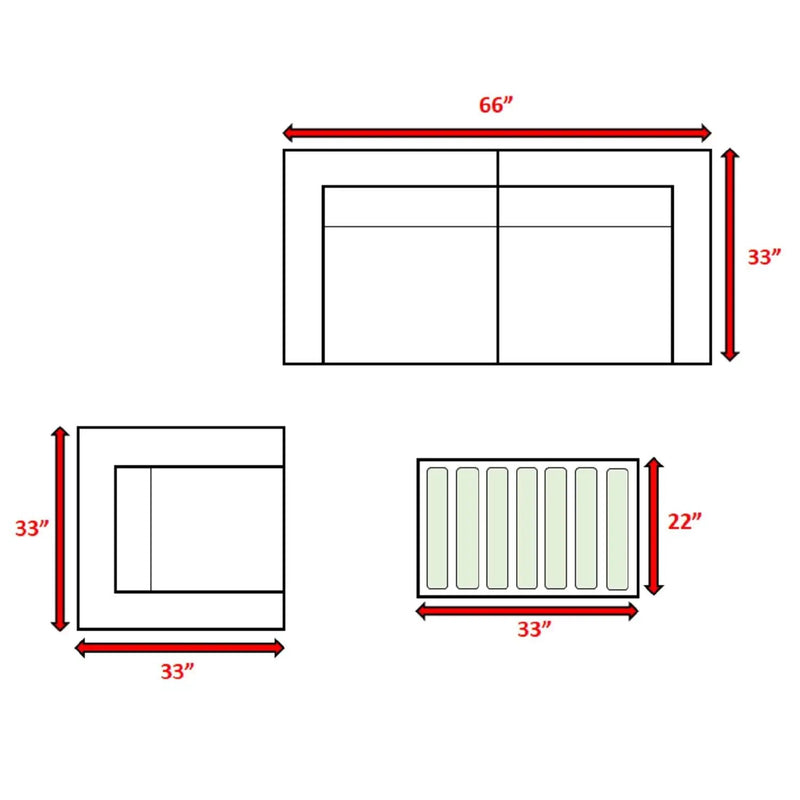 Stylish Sofa Seating Group With Cushions Perfect For Outdoor Gatherings by Unique Piece Furniture