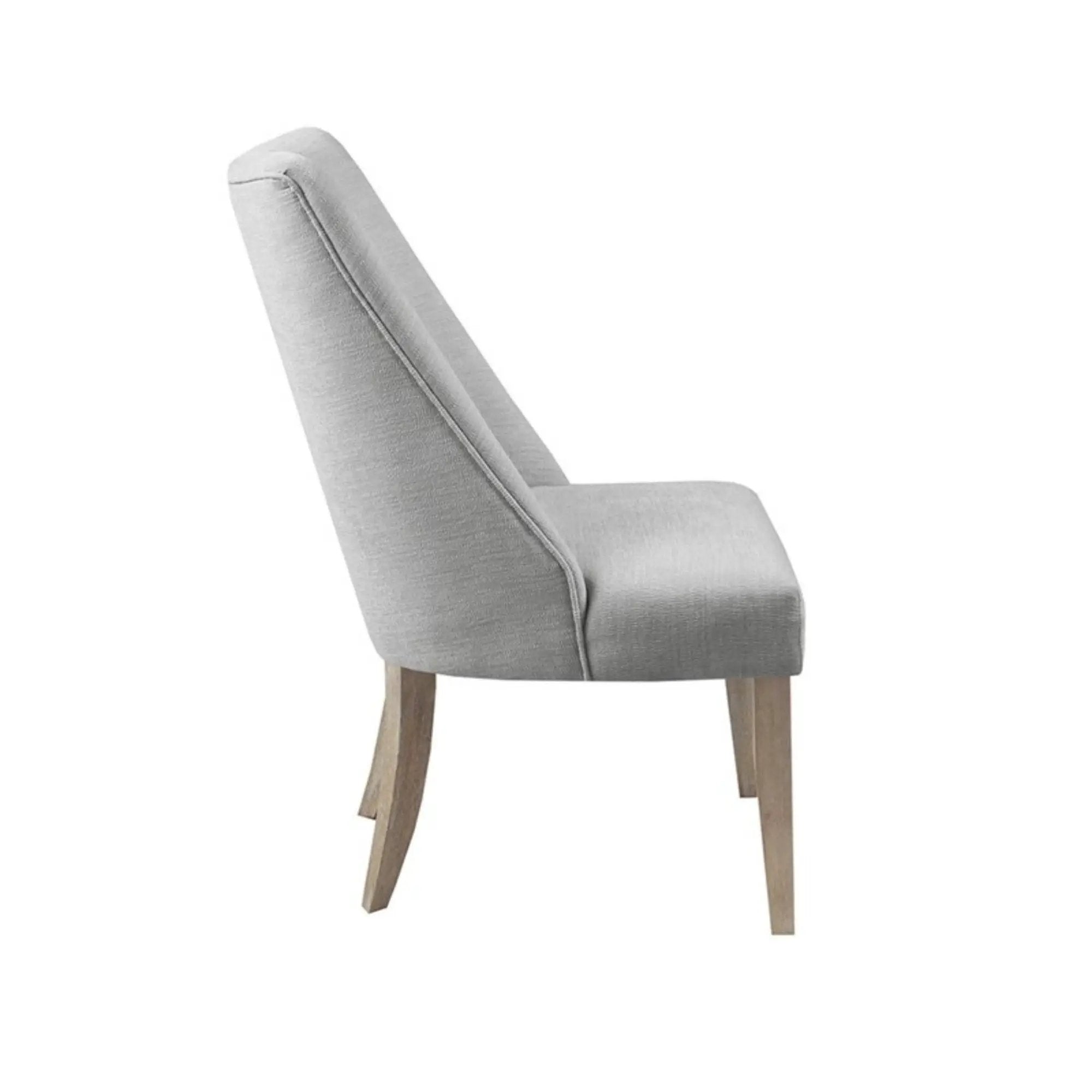 Winfield - Upholstered Dining Chair (Set of 2) - Light Gray by HouseOfZazla