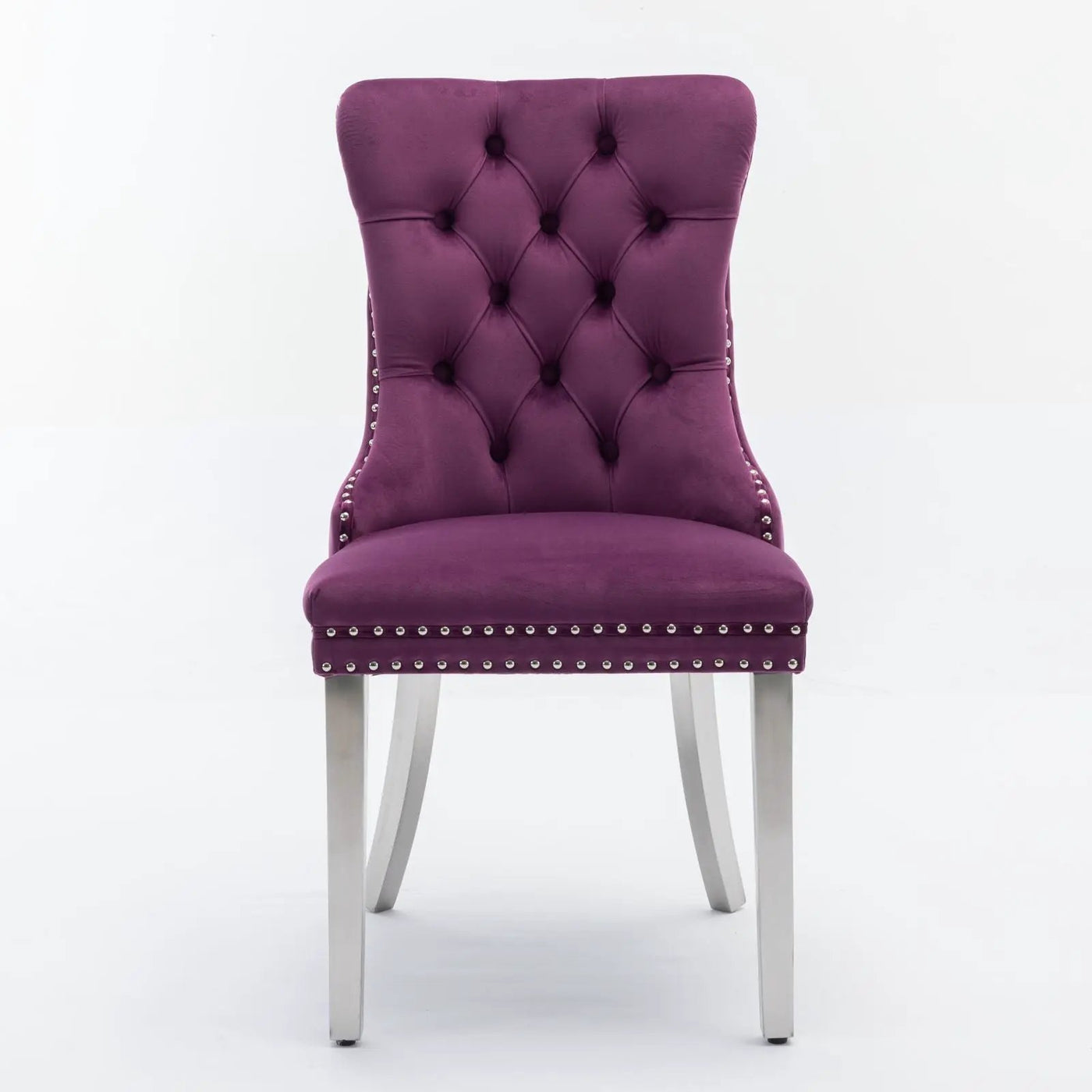 Nikki - Contemporary Upholstered Dining Chair (Set of 2) by HouseOfZazla