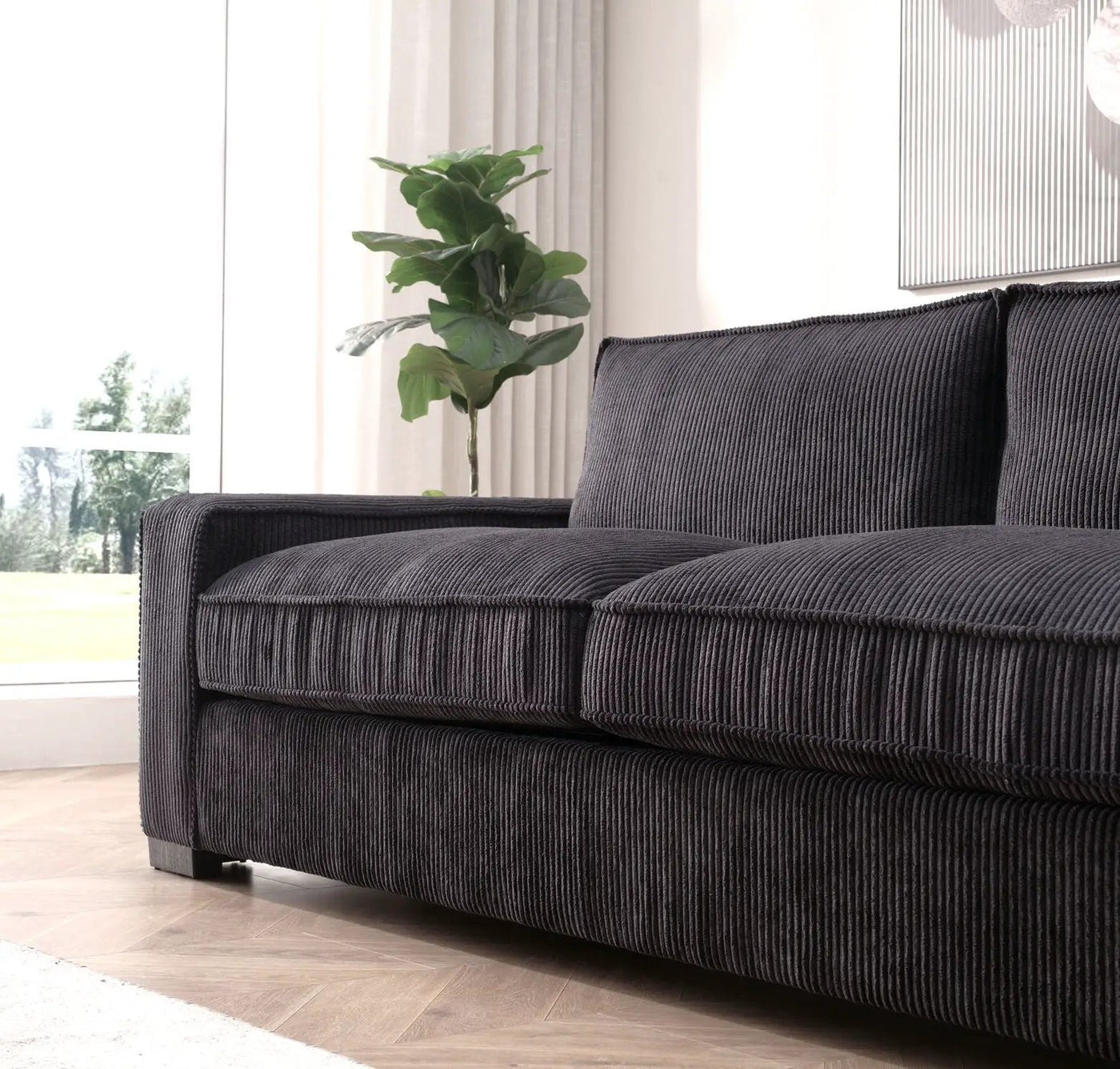 Luxe - Sofa With Sleek Design, Spacious And Comfortable 3 Seater Couch by Unique Piece Furniture