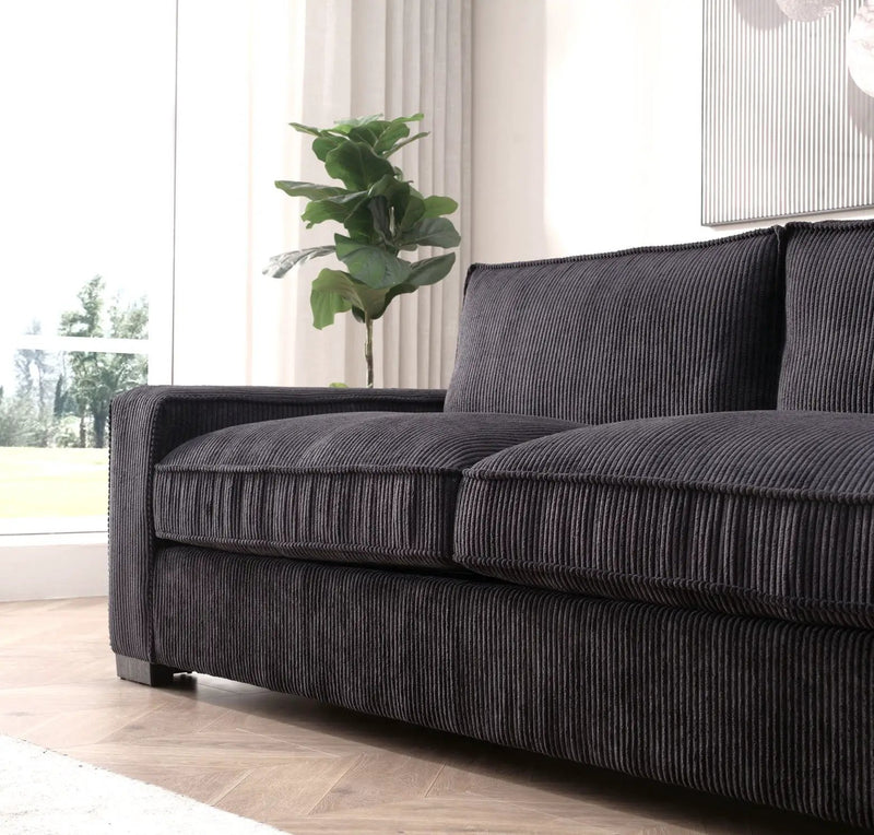 Luxe - Sofa With Sleek Design, Spacious And Comfortable 3 Seater Couch by HouseOfZazla