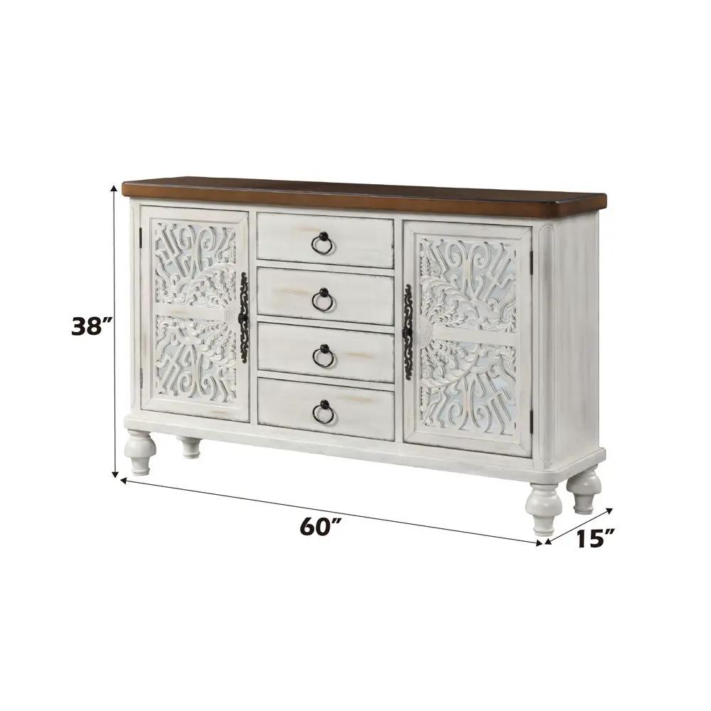 Vermont - Console Cabinet - Antique White by Unique Piece Furniture
