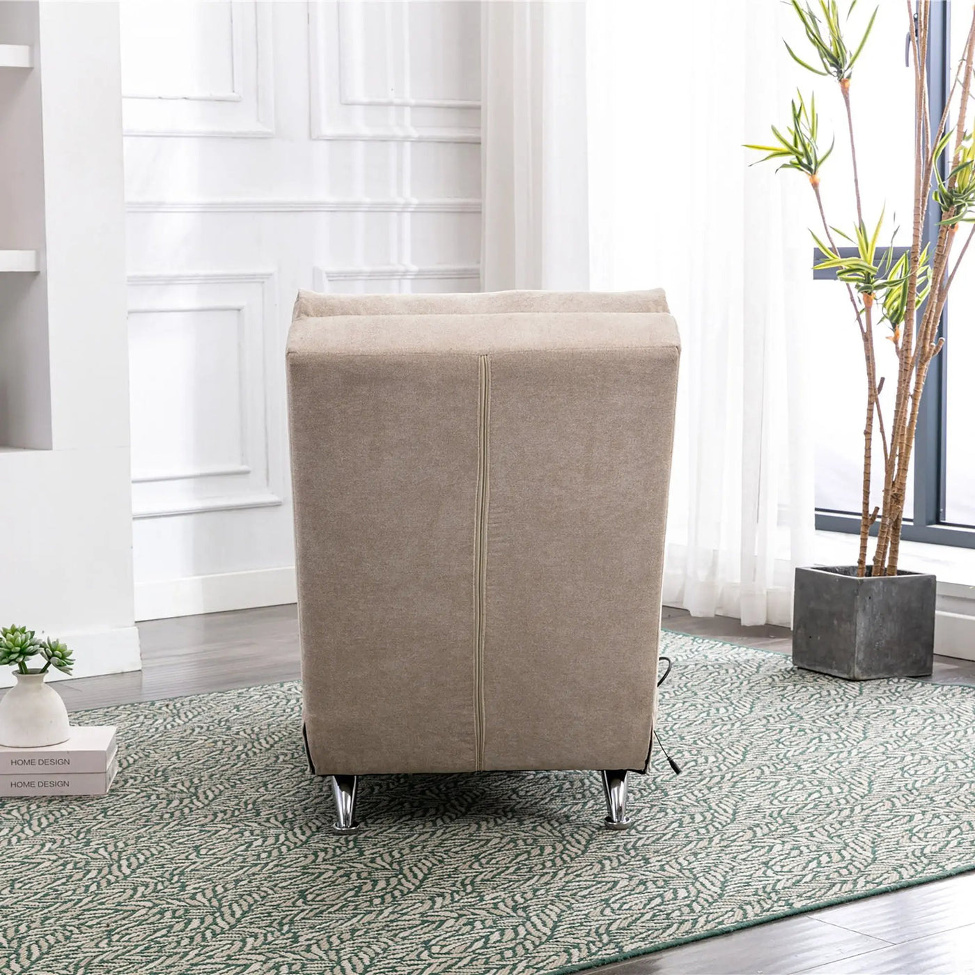 Massage Chaise Lounge Indoor With Remote Control, Ergonomic Electric Massage Lounger by Unique Piece Furniture