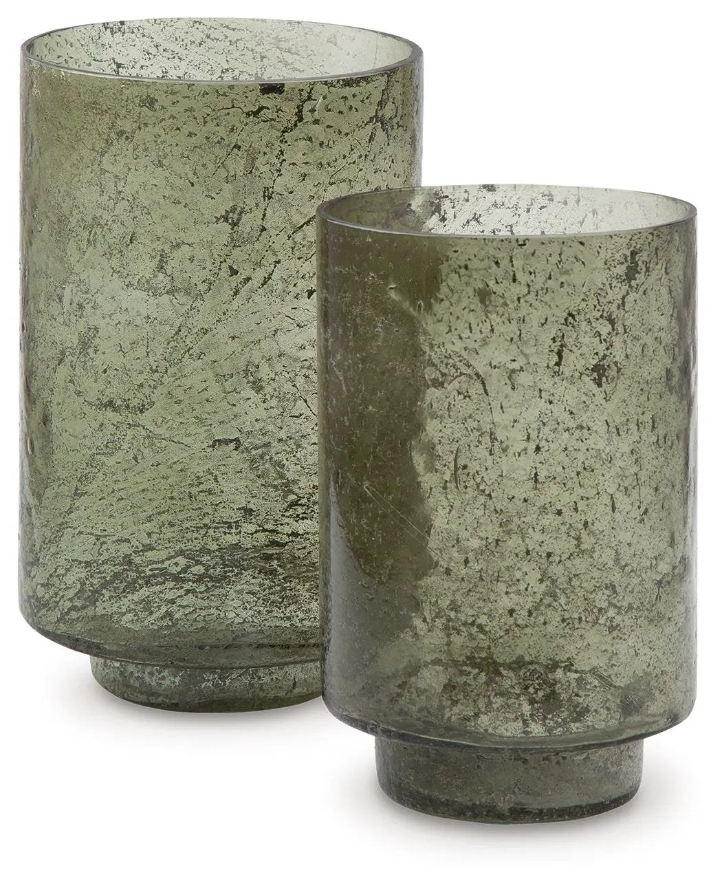 Clarkton - Candle Holder Set (Set of 2) - Green by Unique Piece Furniture