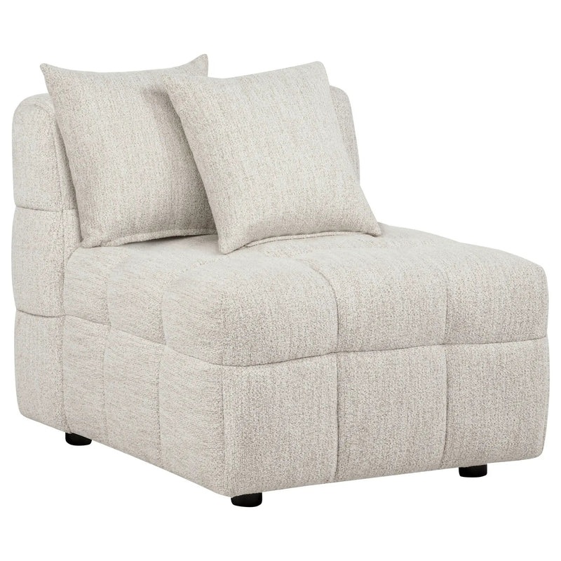 Amara Upholstered Armless Chair by Unique Piece Furniture