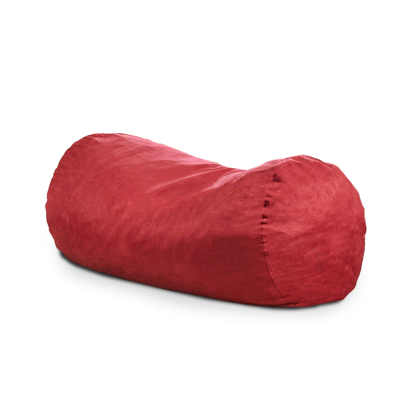 Jasper - Traditional Cylindrical Suede Bean Bag by HouseOfZazla