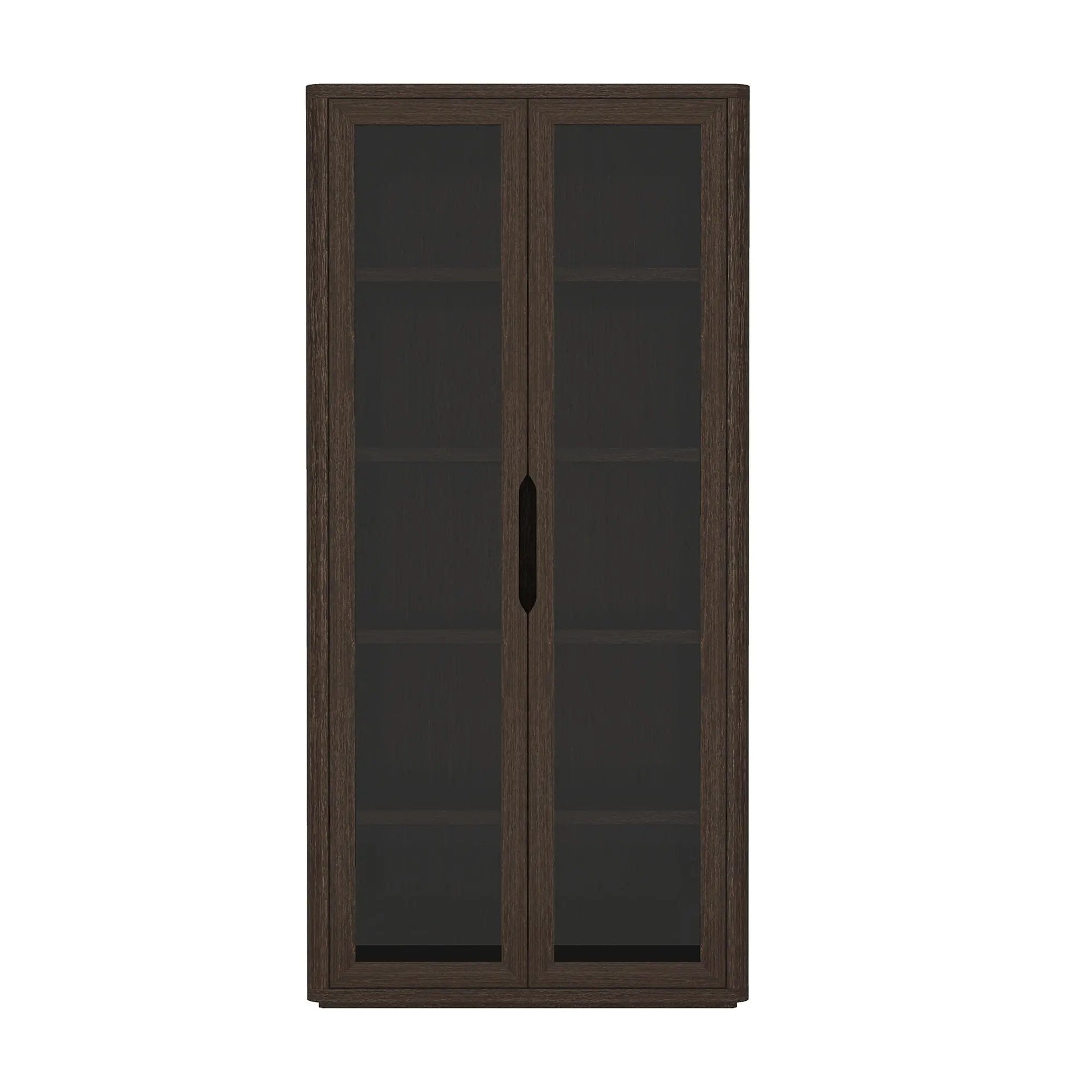 Rivington - Bookcase Cabinet With Glass Doors by HouseOfZazla