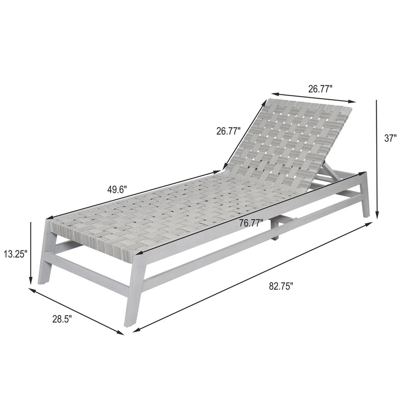 Outdoor Rope Chaise Lounge by HouseOfZazla