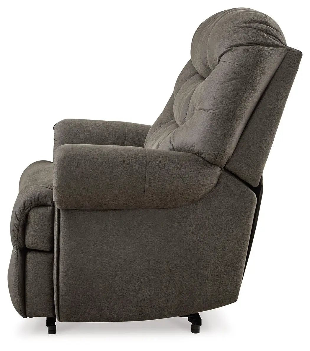 Camera Time - Zero Wall Recliner - Gunmetal by Unique Piece Furniture