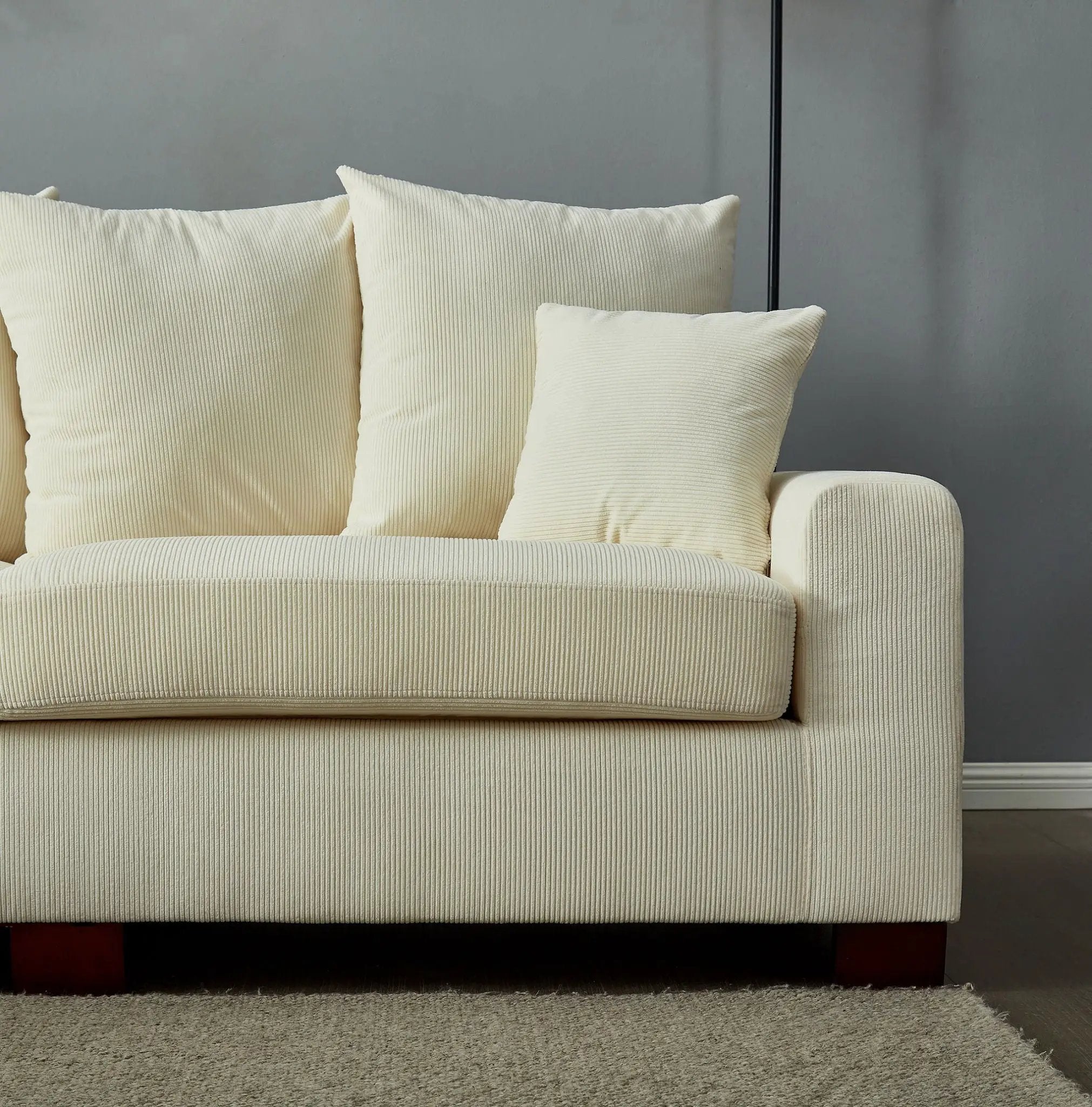 5 Seater Oversized Convertible L & U Shaped Couch by Unique Piece Furniture